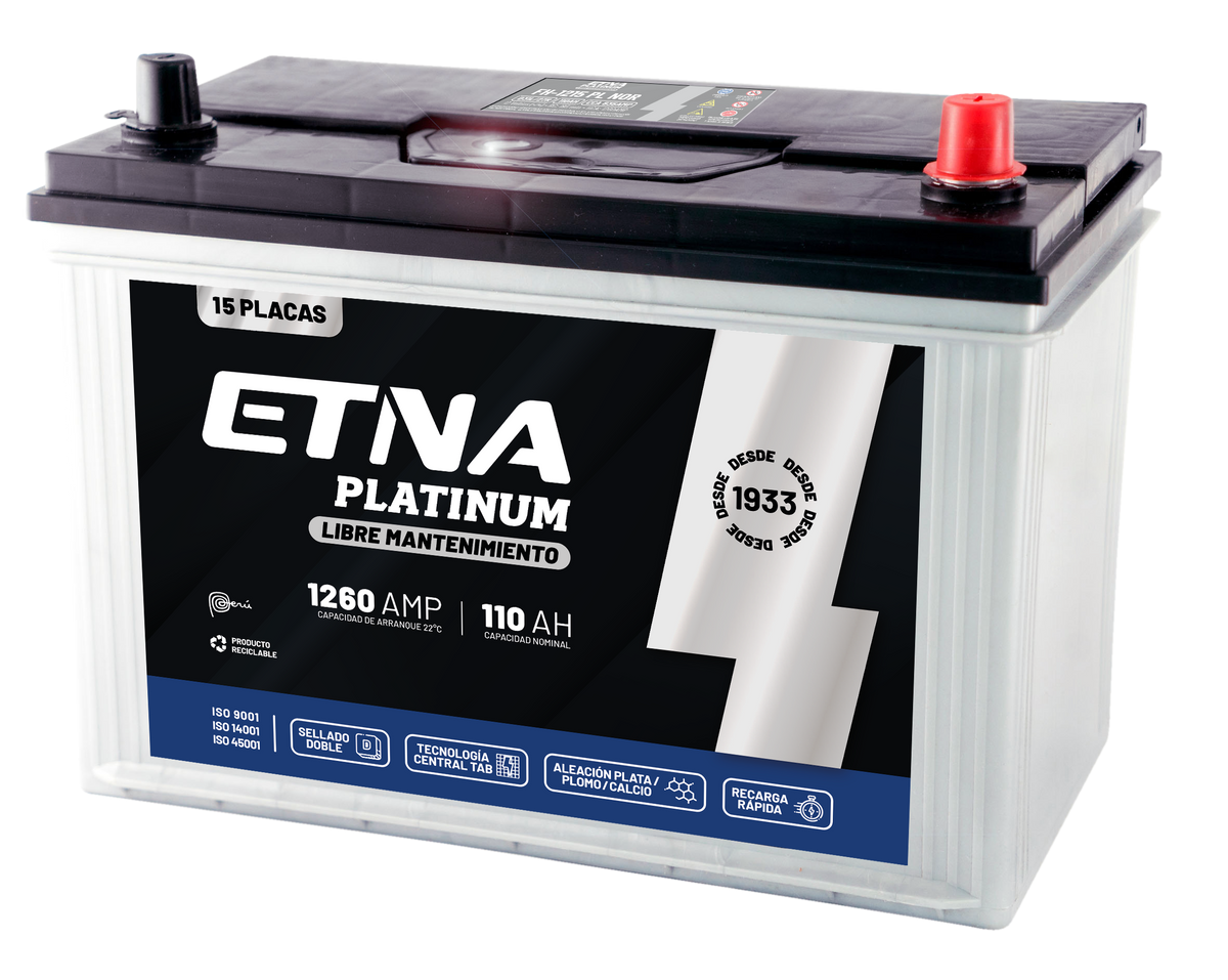 BATERIA ETNA PLATINUM FH-1215 PL NOR