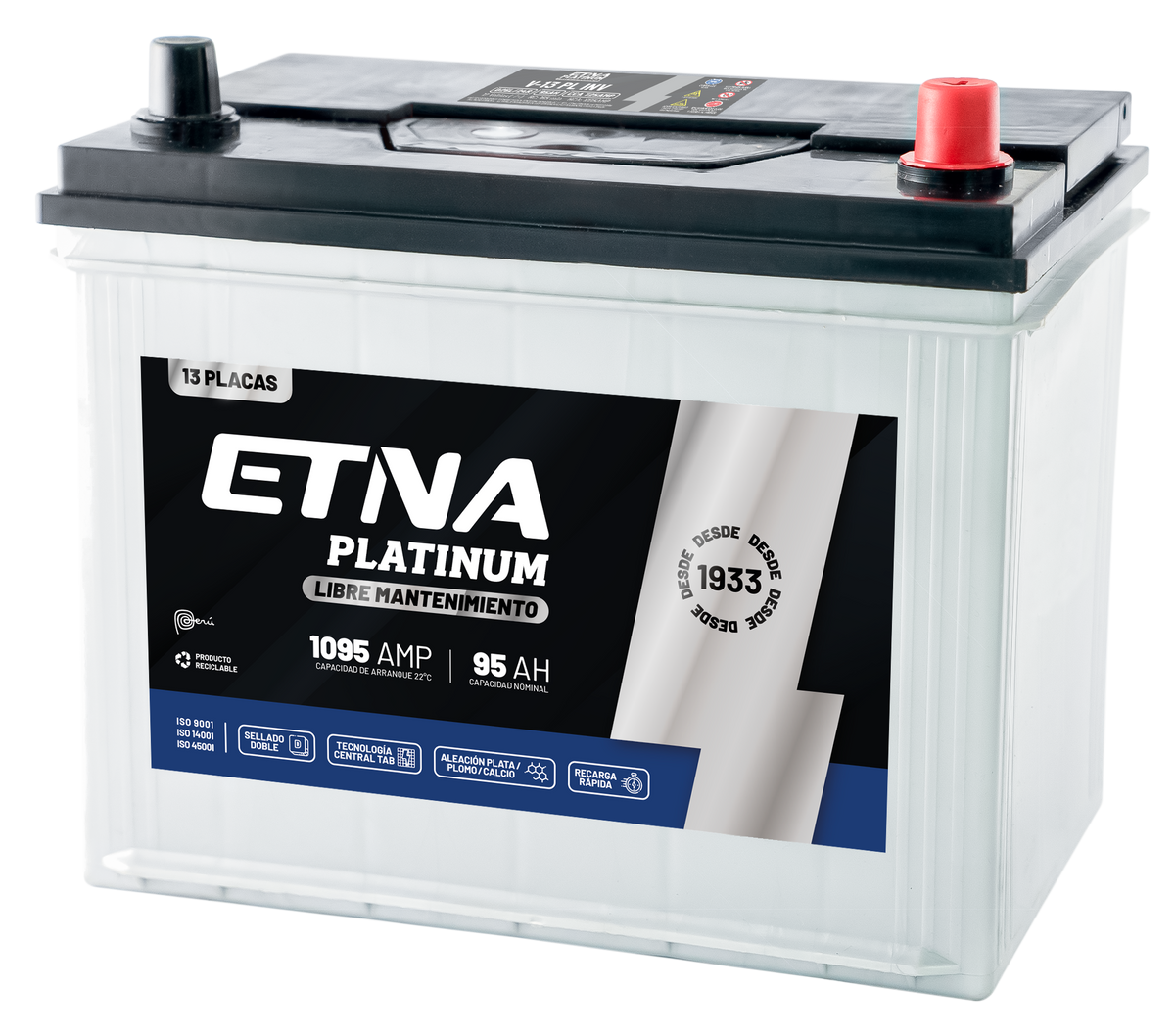 BATERIA ETNA PLATINUM V-13 PL INV