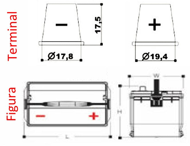 BATERIA CAPSA MAXIMA 35 1100