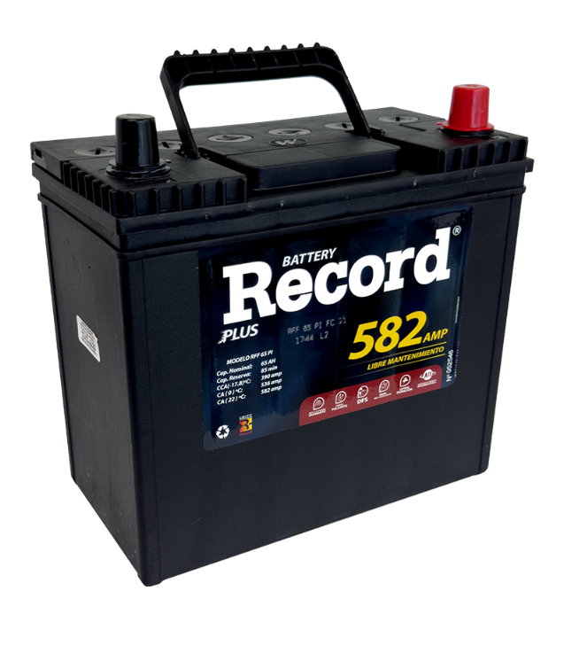BATERIA RECORD RFF 65 PI PLUS